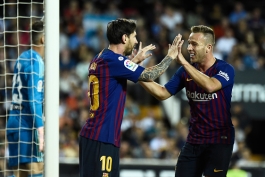 هافبک-برزیل-مهاجم-آرژانتین-بارسلونا-لالیگا-مستایا-ARTHUR MELO-MESSI