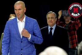 سرمربی-رئال مادرید-رئيس-zinedine-zidane-florentino-perez