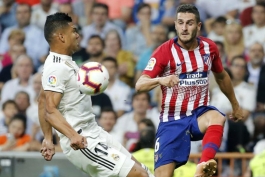 هافبک-اسپانیا-برزیل-لالیگا-اتلتیکو مادرید-رئال -مادرید-KOKE-CASEMIRO