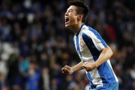 Espanyol -اسپانیول-مهاجم-چینی-لالیگا-اسپانیا