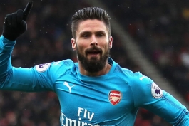 مهاجم فرانسوی آرسنال - آرسنال - Olivier Giroud