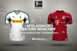 مونشن گلادباخ-بایرن مونیخ-آلمان-بوندس لیگا-Bundesliga
