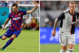 یوونتوس-بارسلونا-هافبک بارسلونا-وینگر یوونتوس-Juventus-Barcelona