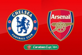 Carabao Cup - لیگ کاپ - چلسی-  آرسنال - آنتونیو کونته - آرسن ونگر