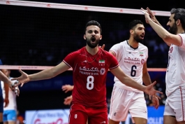 لیگ ملت های والیبال-تیم ملی والیبال ایران