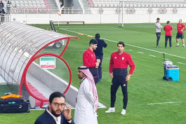 قطر-کمپ اسپایر-تیم ملی فوتبال ایران