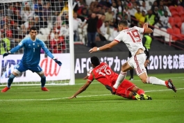 قلب خط دفاعی؛ همچنان مایه نگرانی تیم ملی در جام ملت‌های آسیا -  Majid Hosseini penalty kick Iran Oman asian cup 2019