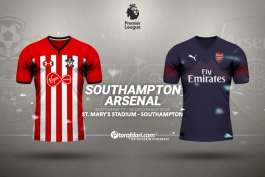 لیگ برتر انگلیس- انگلستان- آرسنال- ساوتهمپتون- Arsenal- Southampton