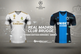 رئال مادرید-بروخه-لیگ قهرمانان اروپا-Real Madrid-Champions League-Club Bruges