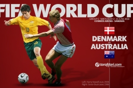 Denmark - Australia - جام جهانی روسیه - russia world cup