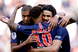 Kylian Mbappe - Edinson Cavani - Neymar - Paris saint german - پاری سن ژرمن