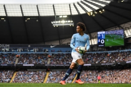 منچستر سیتی - ورزشگاه اتحاد - Leroy Sane - Manchester City