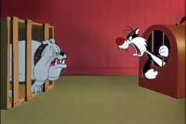 کلیپ خنده دار از Sylvester the Cat دوست داشتنی‌ترین شخصیت دنیای کارتون ها