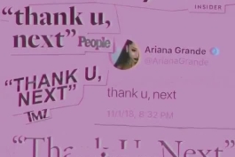 رکورد های thank u, next در دو هفته اول