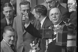 ویدیو جشن تیم آرسنال با هواداران در سال 1936