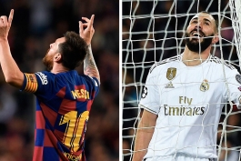 کریم بنزما-لیونل مسی-Karim Benzema-Lionel Messi-مارکا-لالیگا-اسپانیا-بارسلونا-رئال مادرید-ویرجیل فن دایک