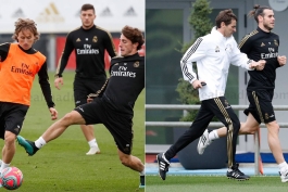 گرت بیل- لوکا مودریچ-رئال مادرید-Real Madrid-Gareth Bale-Luka Modric