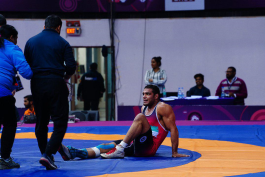 کشتی فرنگی-کشتی فرنگی قهرمانی آسیا-مصدومیت بهروز هدایت-wrestling-iran wrestling team