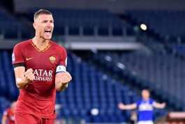 سری آ/رم/مهاجم بوسنیایی/کاپیتان/Serie A/Roma/Bosnian Striker/Captain