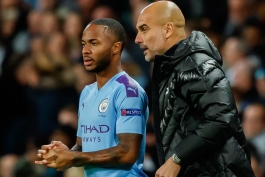 Pep Guardiola-Raheem Sterling-پپ گواردیولا-رحیم استرلینگ-منچسترسیتی-یوفا