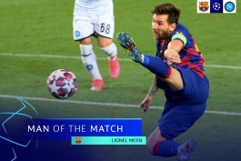 بارسلونا - Barcelona - UCL - لیگ قهرمانان اروپا - بهترین بازیکن میدان