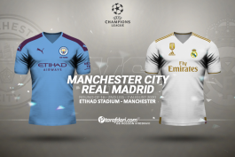 رئال مادرید / منچسترسیتی / لیگ قهرمانان اروپا / اسپانیا / انگلیس / Real Madrid / Manchester City / UCL / Spain / England