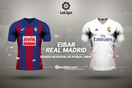 رئال مادرید / لالیگا / ایبار / اسپانیا / Real Madrid / Eibar / Laliga / Spain