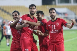 شادی گل پرسپولیس