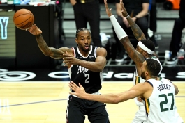 Kawhi Loenard - Los Angeles Clippers - NBA games - Utah Jazz