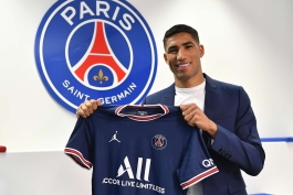 پاری سن ژرمن/مدافع راست مراکشی/PSG/Morocco right back