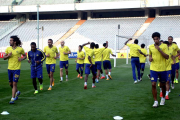 گزارش تصویری از آخرین تمرین النصر در آزادی و کنفرانس خبری دو تیم 