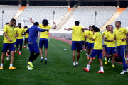 گزارش تصویری از آخرین تمرین النصر در آزادی و کنفرانس خبری دو تیم 