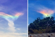 Rare "Fire Rainbow" Appears Over South Carolina