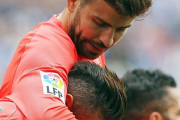  عکسهای نیمار در بازیه Espanyol 0-2 Barcelona