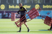 گزارش تصویری؛ تمرینات بروسیا دورتموند برای دیدار با رئال مادرید