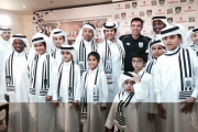 گزارش تصویری؛ معارفه ژاوی در باشگاه السد قطر 
