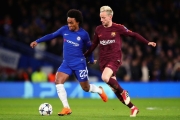 چلسی - بارسلونا - لیگ قهرمانان اروپا - FC Barcelona - Chelsea - Ivan Rakitic - Willian