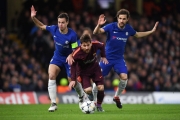 چلسی - بارسلونا - Cesar Azpilicueta - لیگ قهرمانان اروپا - FC Barcelona - Chelsea - Lionel Messi - Cesc Fabregas