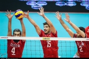 والیبال ایران-والیبال قطر-والیبال قهرمانی مردان آسیا-iran-volleyball 