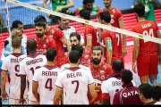 والیبال ایران-والیبال قطر-والیبال قهرمانی مردان آسیا-iran-volleyball 