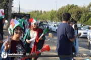 حضور بانوان در ورزشگاه-ایران-کامبوج-ورزشگاه آزادی-iran-Cambodia-Azadi Stadium