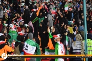 حضور بانوان در ورزشگاه-ایران-کامبوج-ورزشگاه آزادی-iran-Cambodia-Azadi Stadium