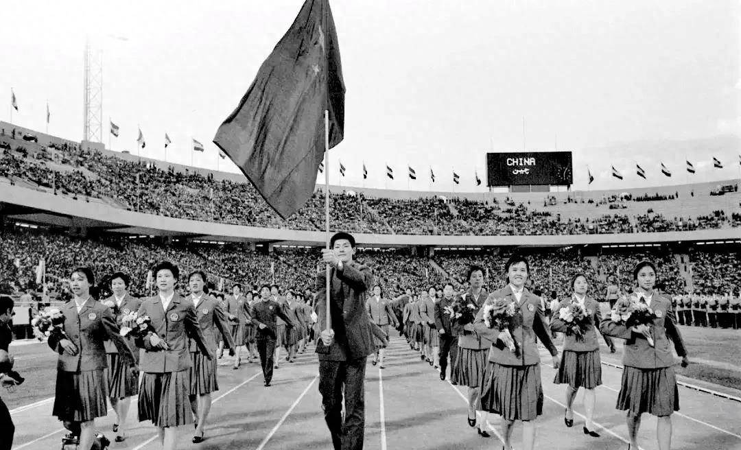 ورزشکاران چینی - بازی های آسیایی تهران 1974 - ورزشگاه آزادی