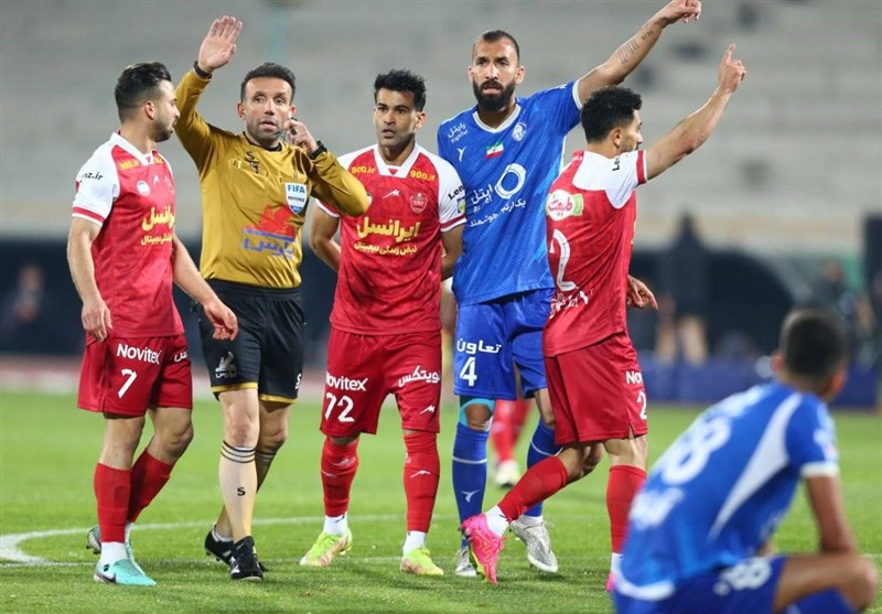 عکس از دربی ۱۰۳ تهران بین استقلال و پرسپولیس