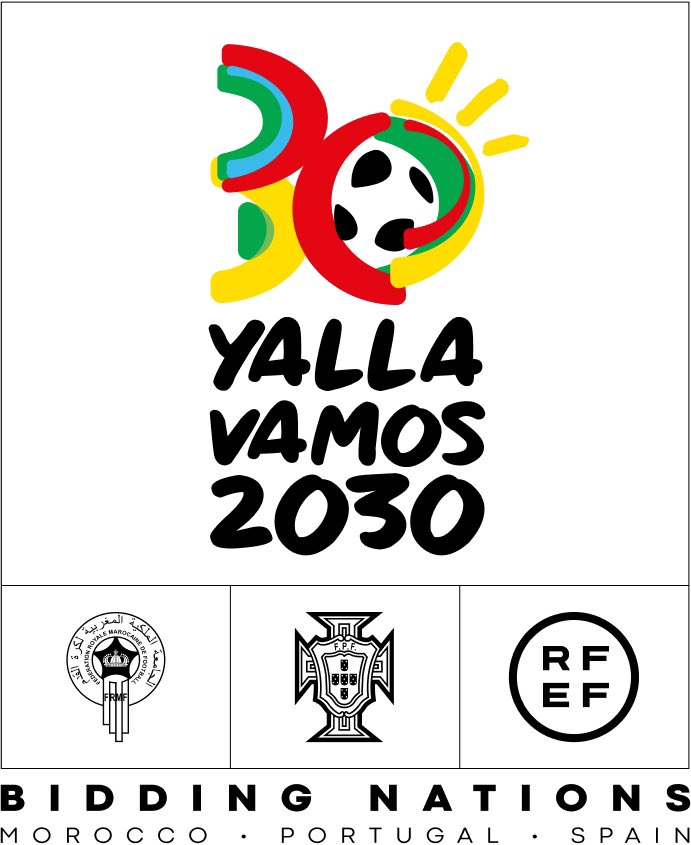 عکس | رونمایی از لوگو و شعار جام جهانی 2030 2