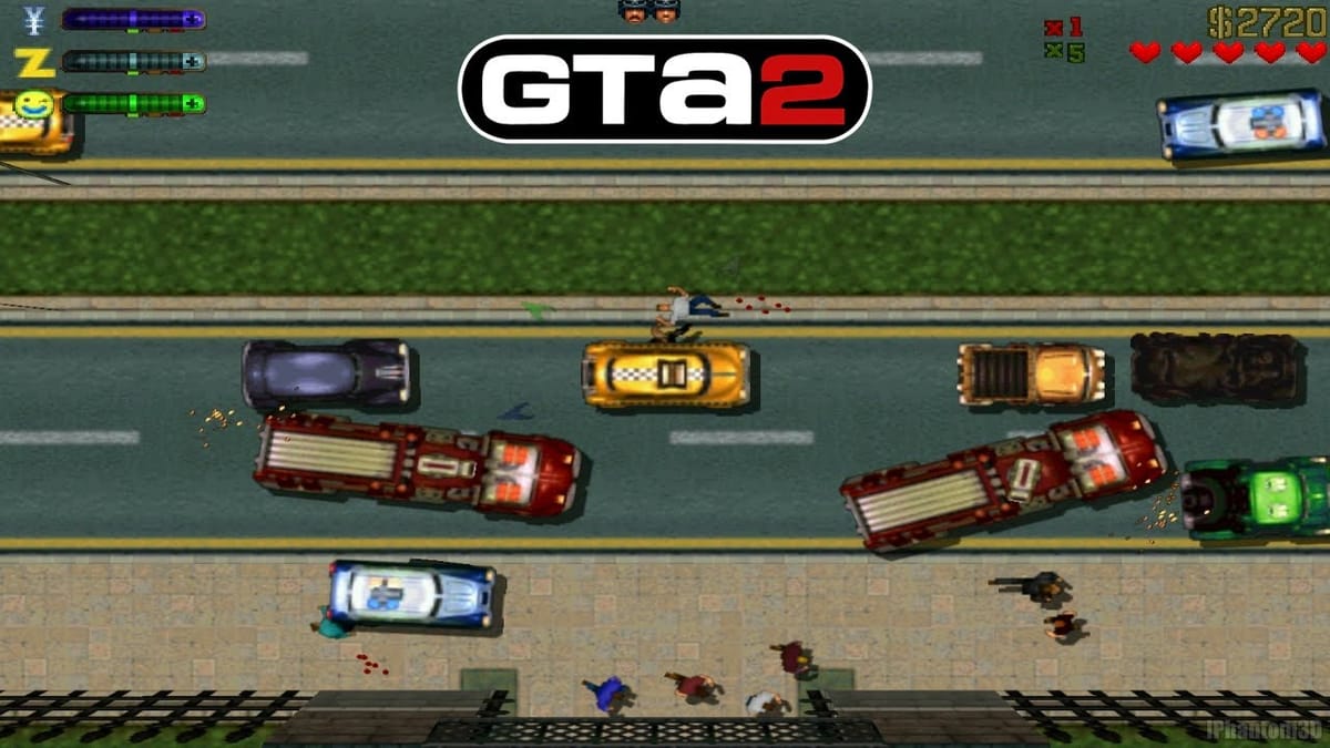 پوستر Grand Theft Auto II