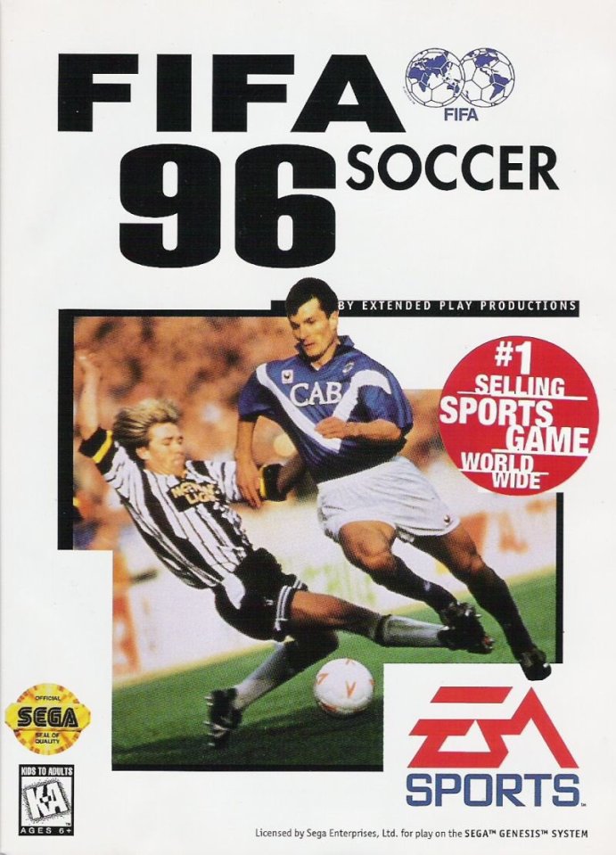 FIFA Soccer 1996 cover